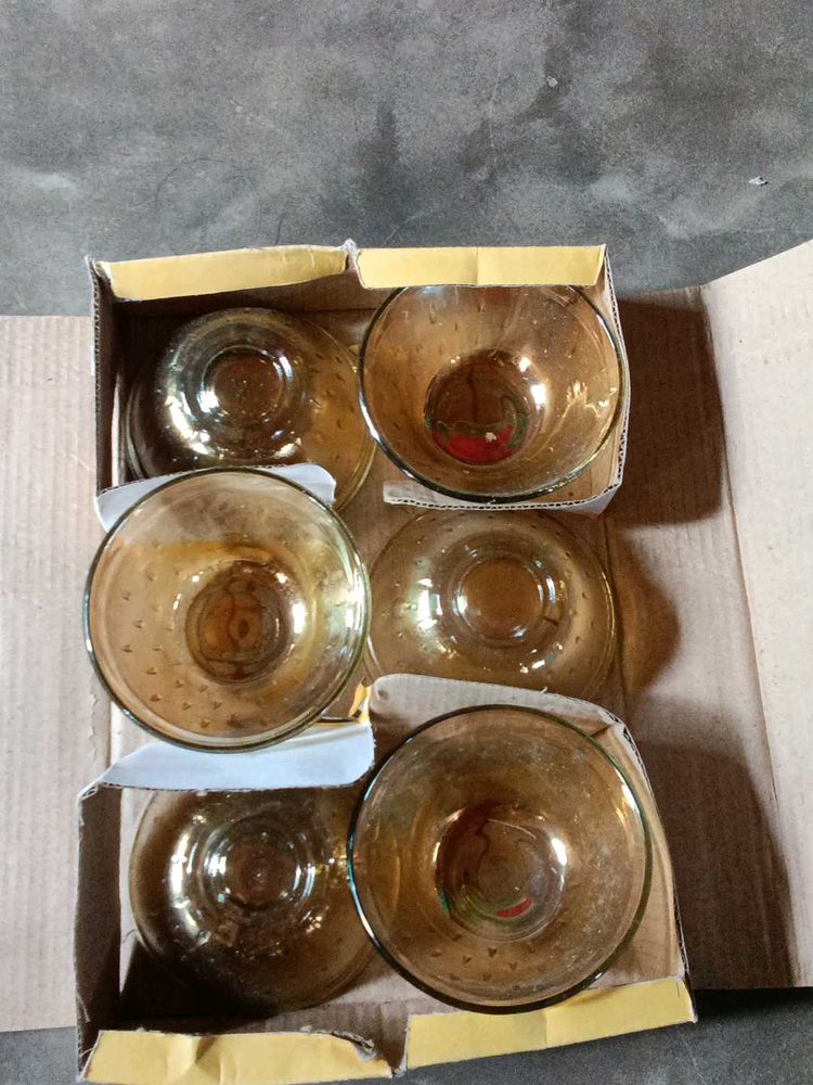Set of 6 Glass Bowls