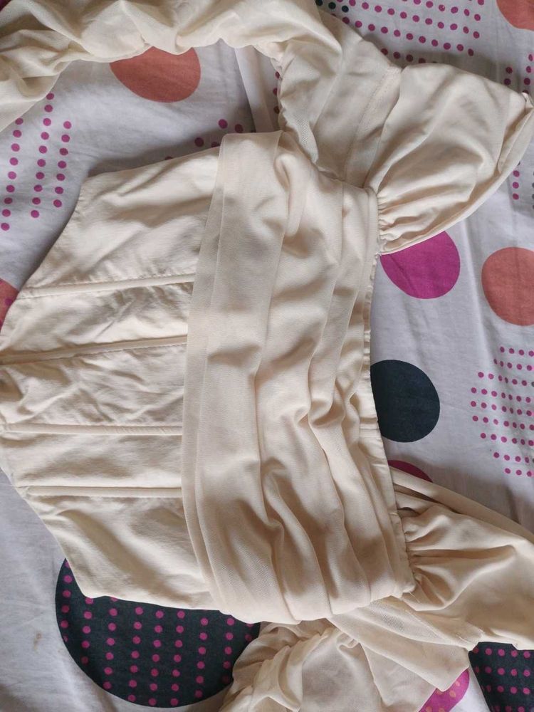 Beige Corset Top