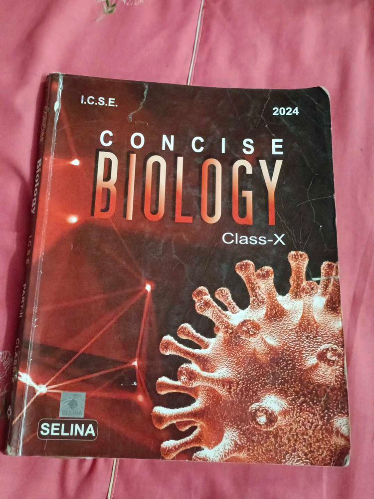 ICSE Class 10 Concise Biology - Selina
