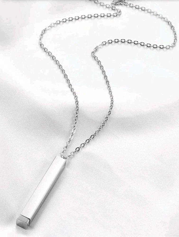 Secret Bar Pendant Necklace