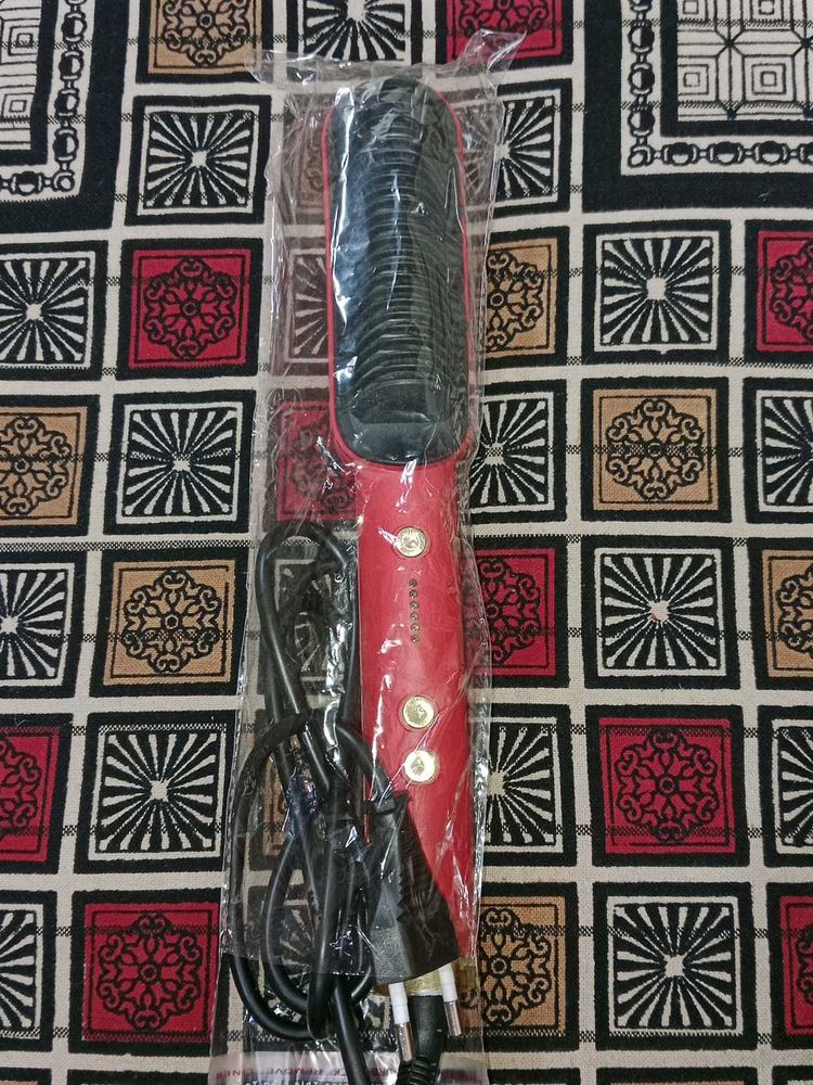 WOMEN HAIR STRAIGHTENER COMB