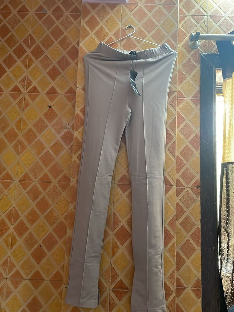 Women&#39;s Gray Pull-On Pants