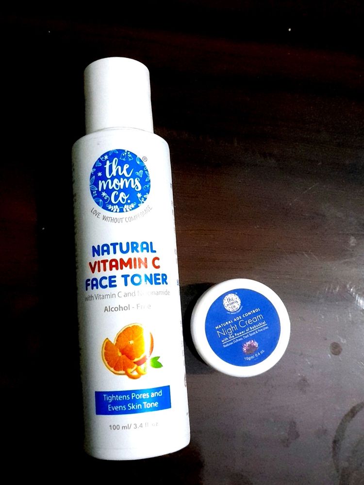 Original BRAND Toner &amp; Night Cream.