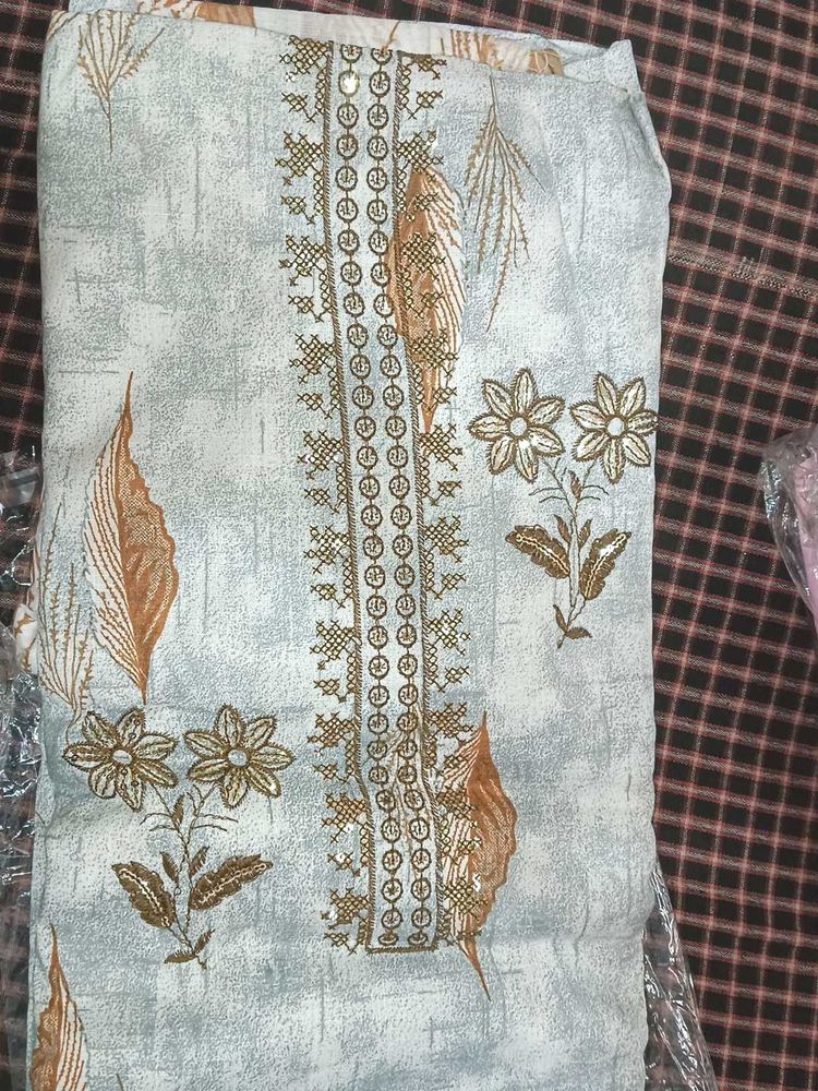Unstitched Salwar Suit Fabric