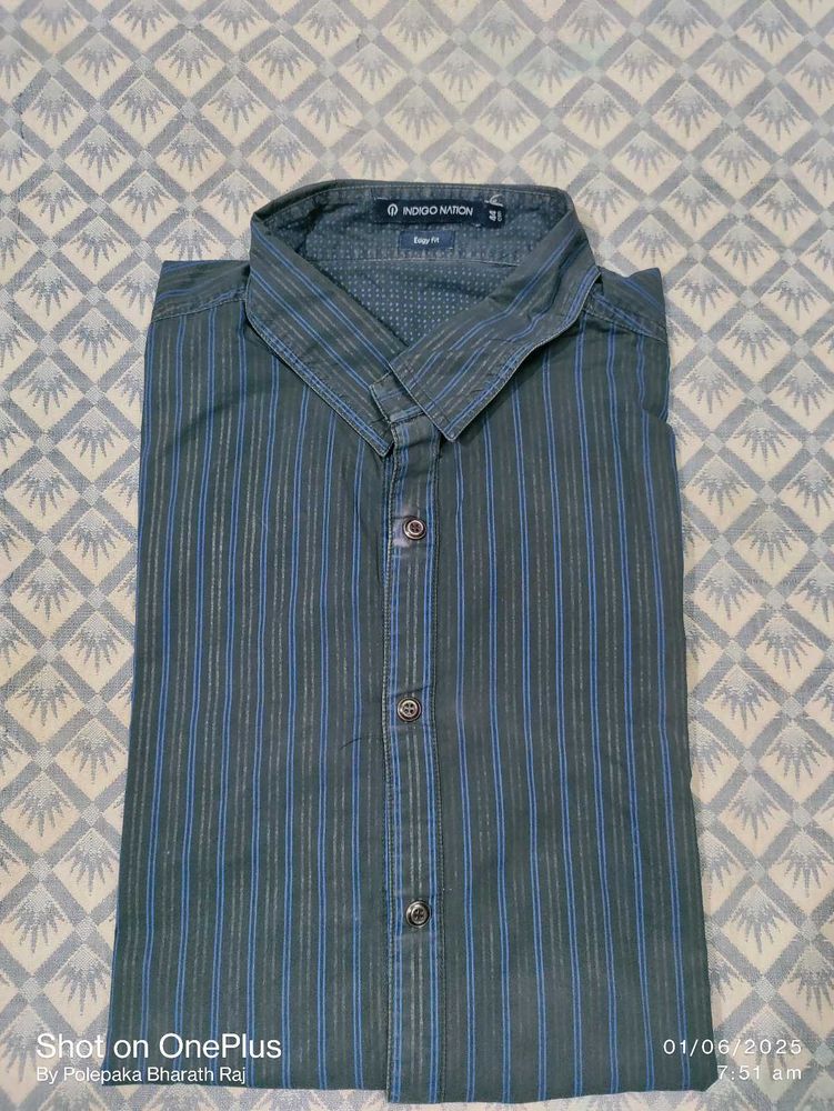 Indigo Nation Striped Shirt