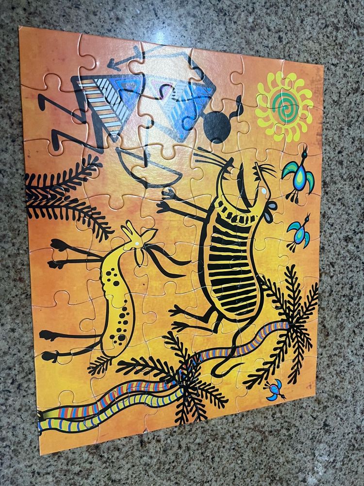 African Animals Puzzle