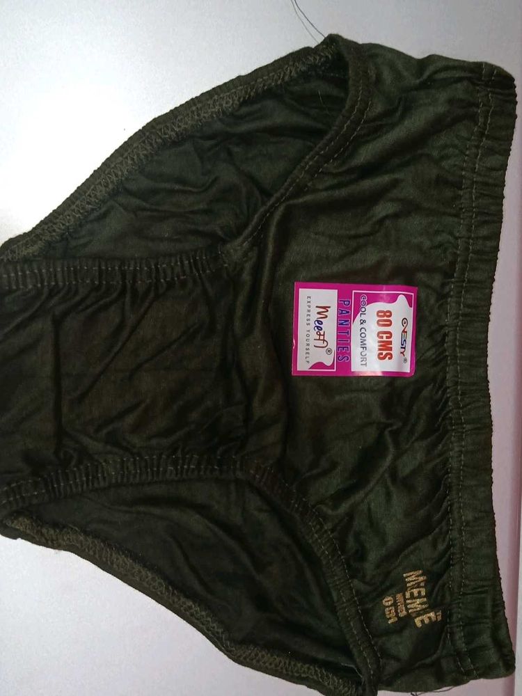 Comfortable Olive Panties