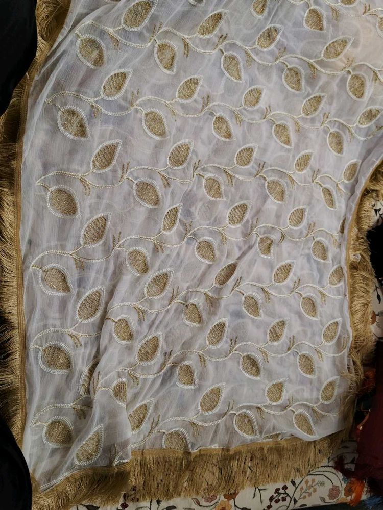 Elegant Embroidered Dupatta