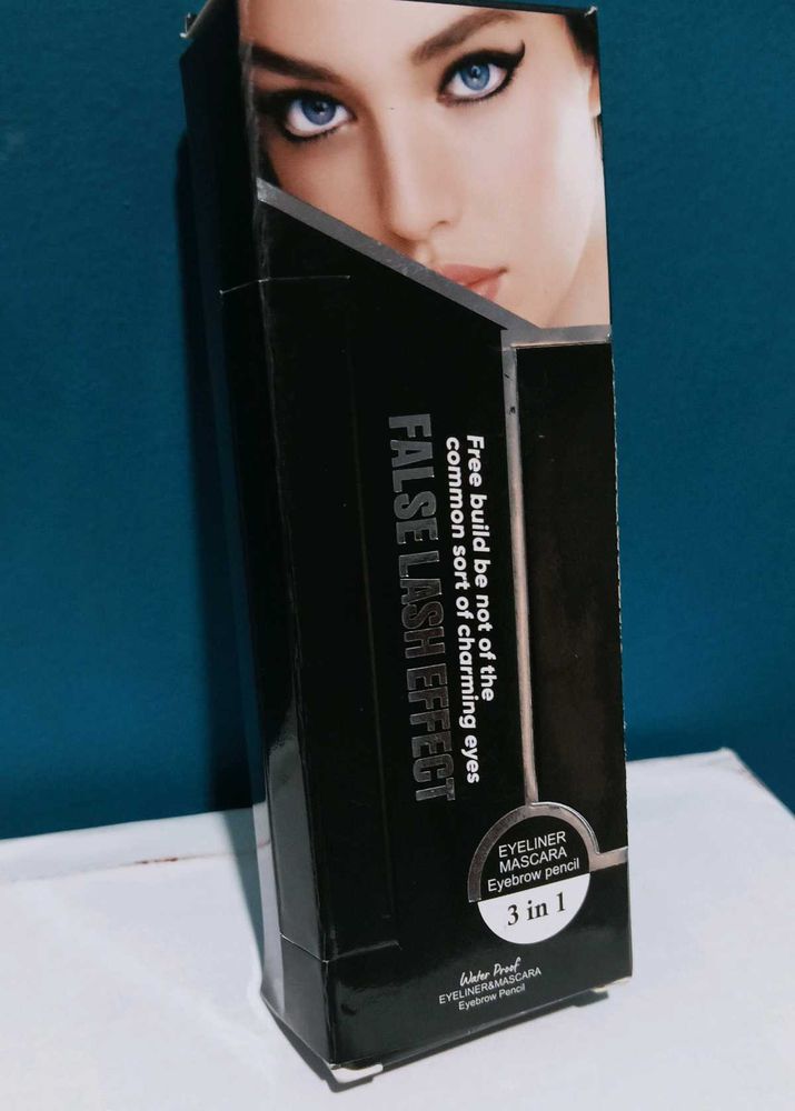 3-in-1 False Lash Effect Eye Makeup