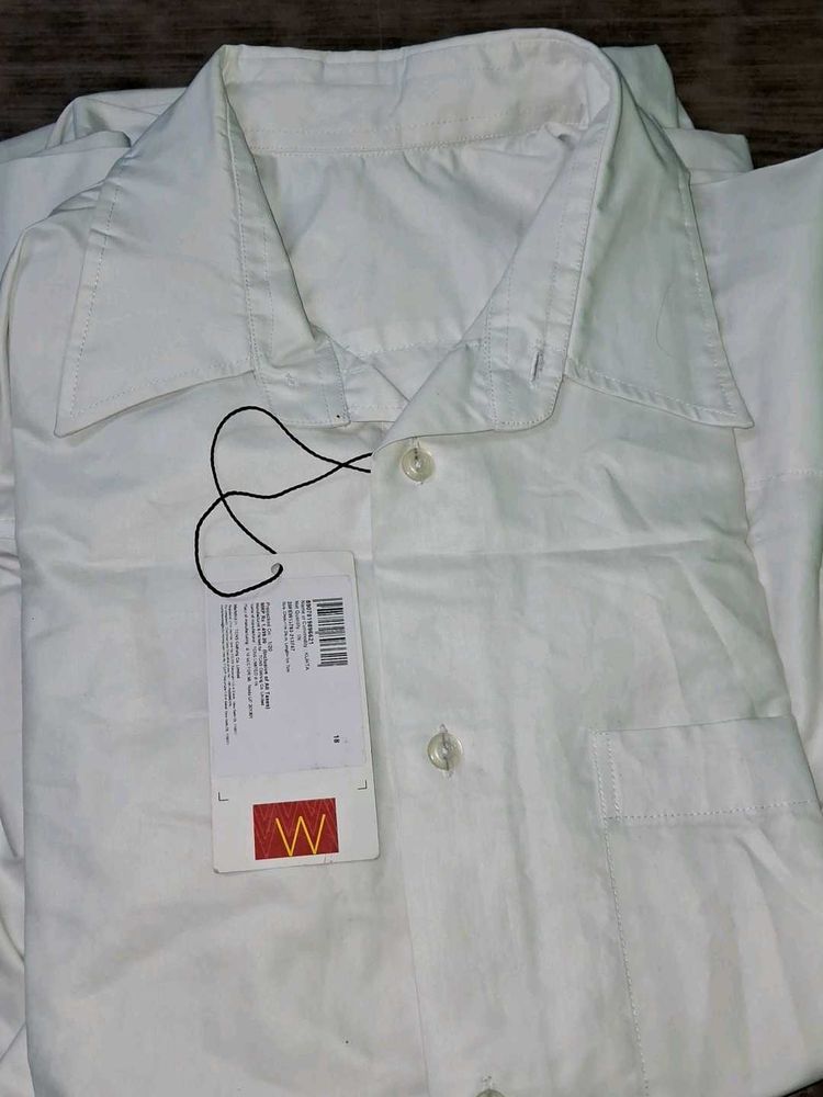White Casual Shirt