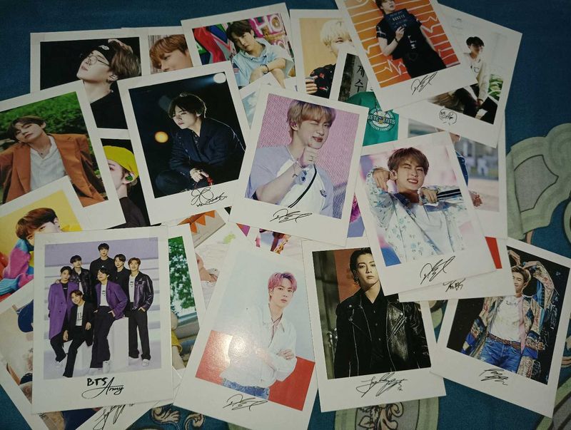 BTS Polaroid Photo Collection (27) Peices