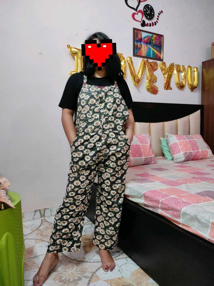 Floral Jumpsuit For Summer