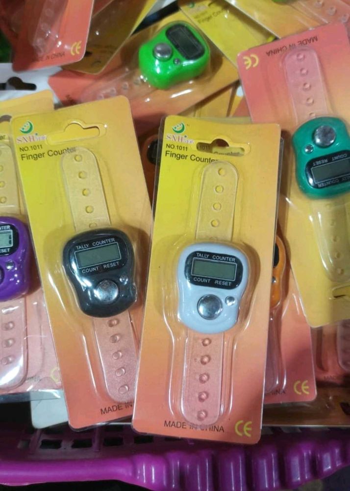 Digital finger counter
