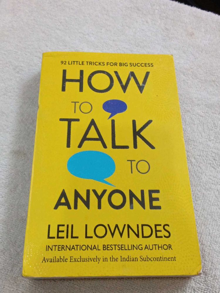 How to Talk t