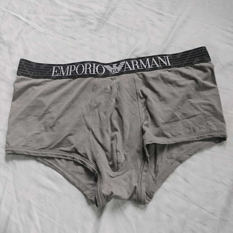 Emporio Armani Grey Trunks