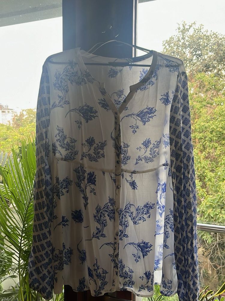 Floral Print Blouse