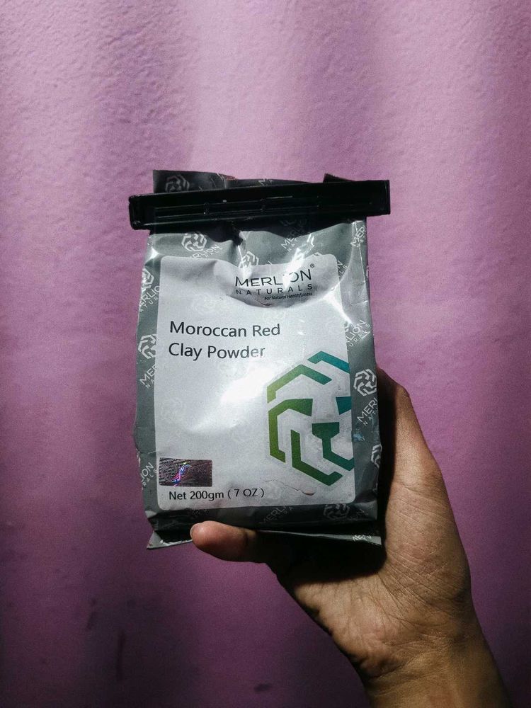 Merlon Naturals Moroccan Red Clay Powder