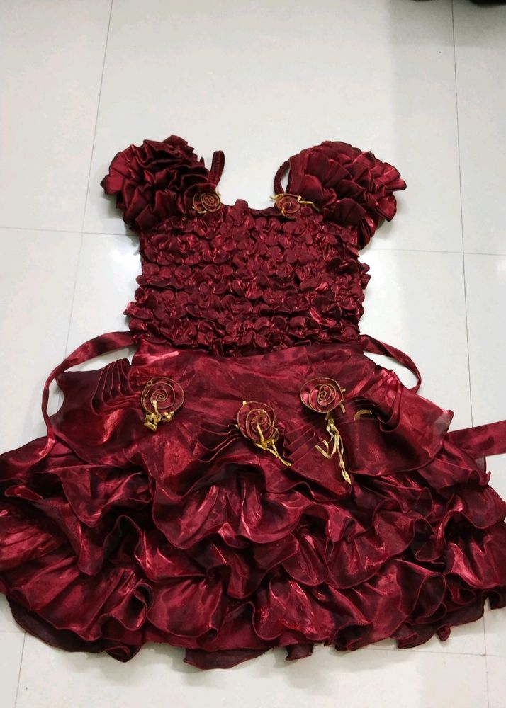 Very Pretty Barbie Doll Dress For Girls 👗💖