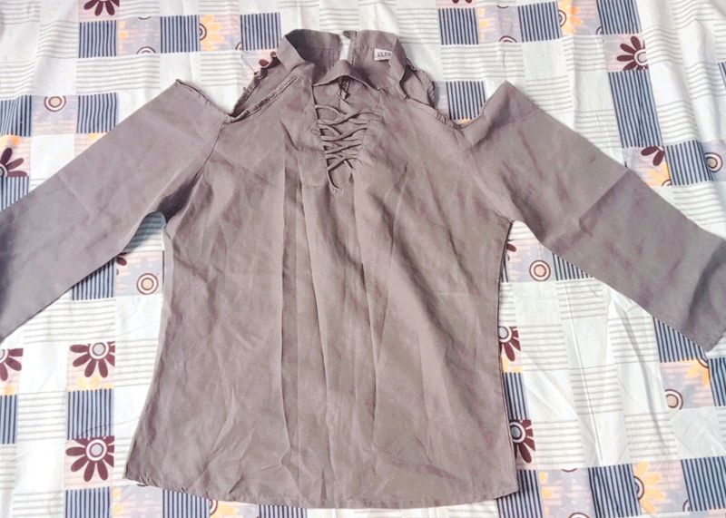 Brand - vero Moda (Grey Top)