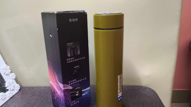 TEMPERATURE DISPLAY WATER BOTTLE