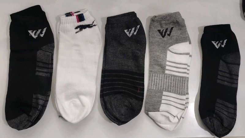 Assorted Socks - Comfortable &amp; Stylish Pack Of 5