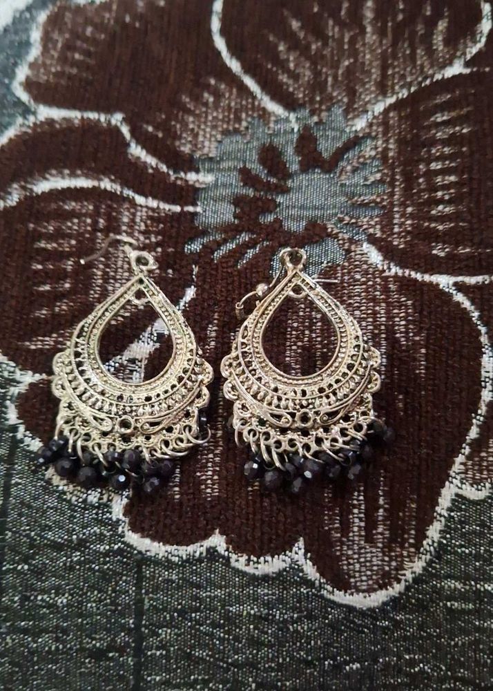 Teardrop Dangle Earrings oxidized earing