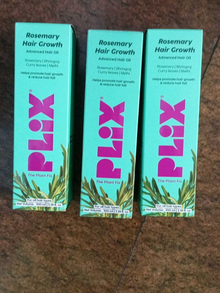 PLIX Rosemary Hair Growth Oil combo of 3