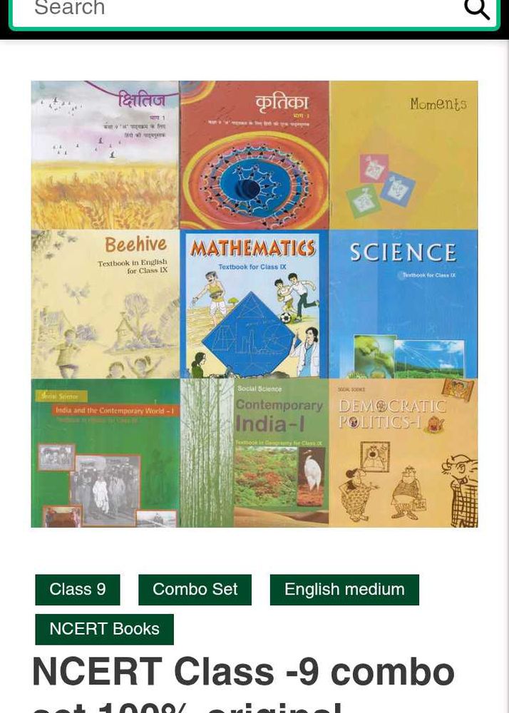 CLASS 9th ALL BOOKS WITH REFRESHERS