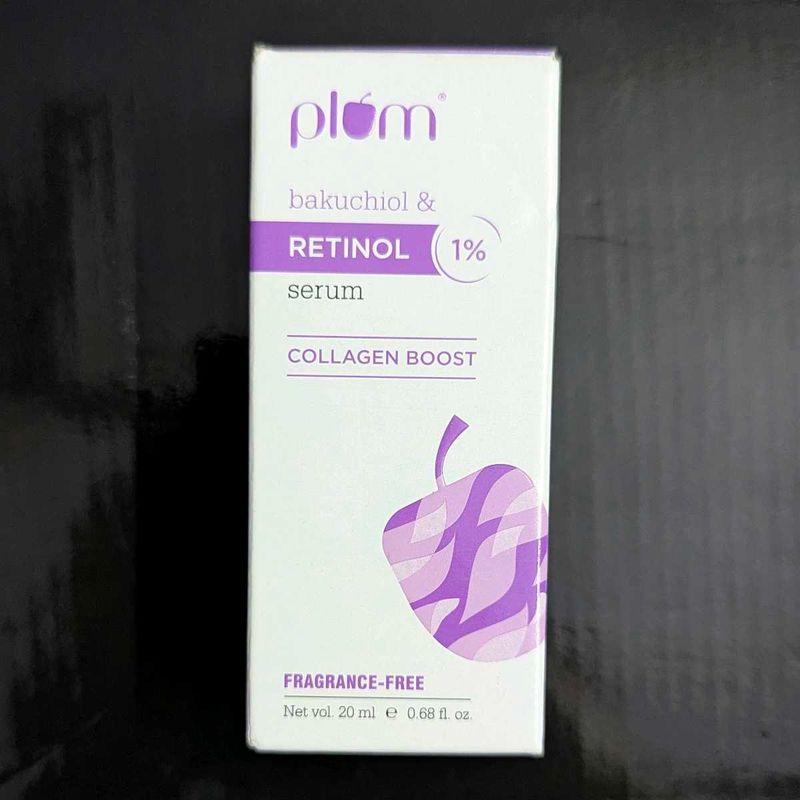 1% Retinol Face Serum with BakuchiolReduces Fine