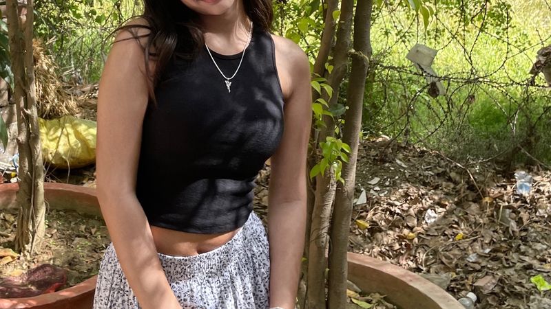 Black Crop Top