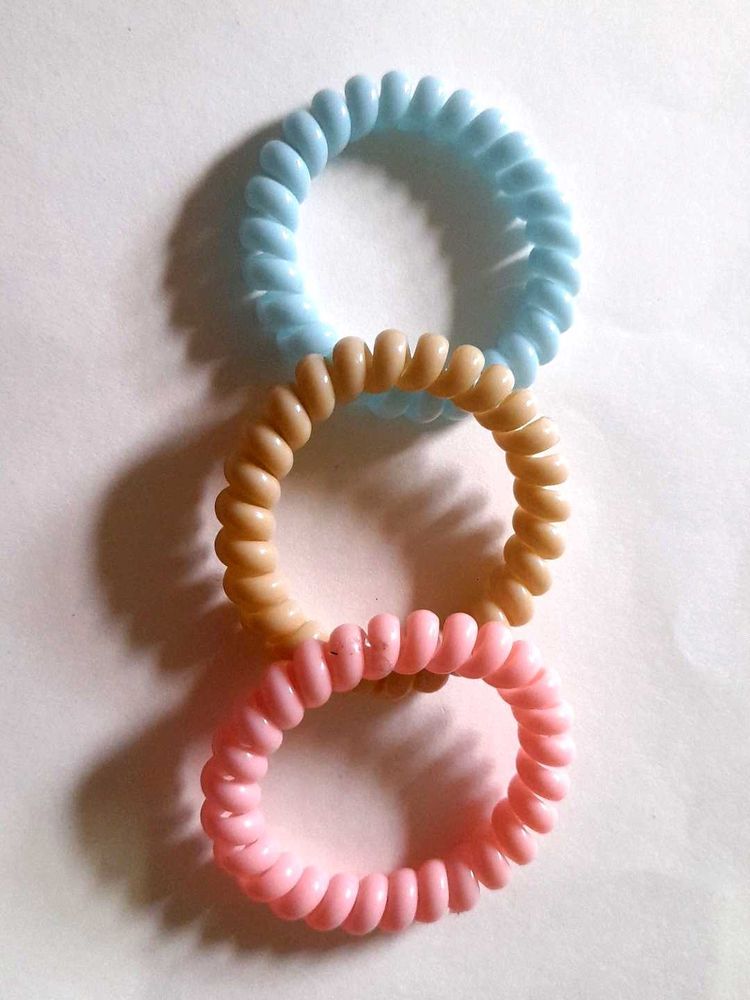 Spring Rubber Band Pack Of 3
