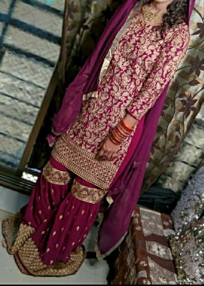 garara kurti dupatta