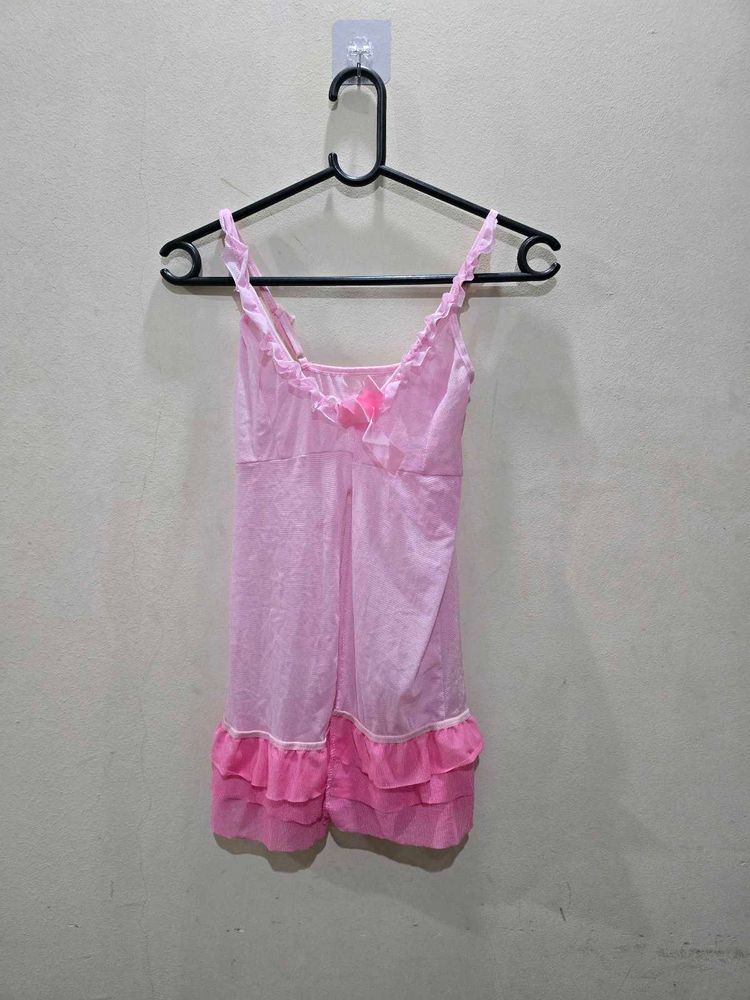 Sexy Pink Babydoll