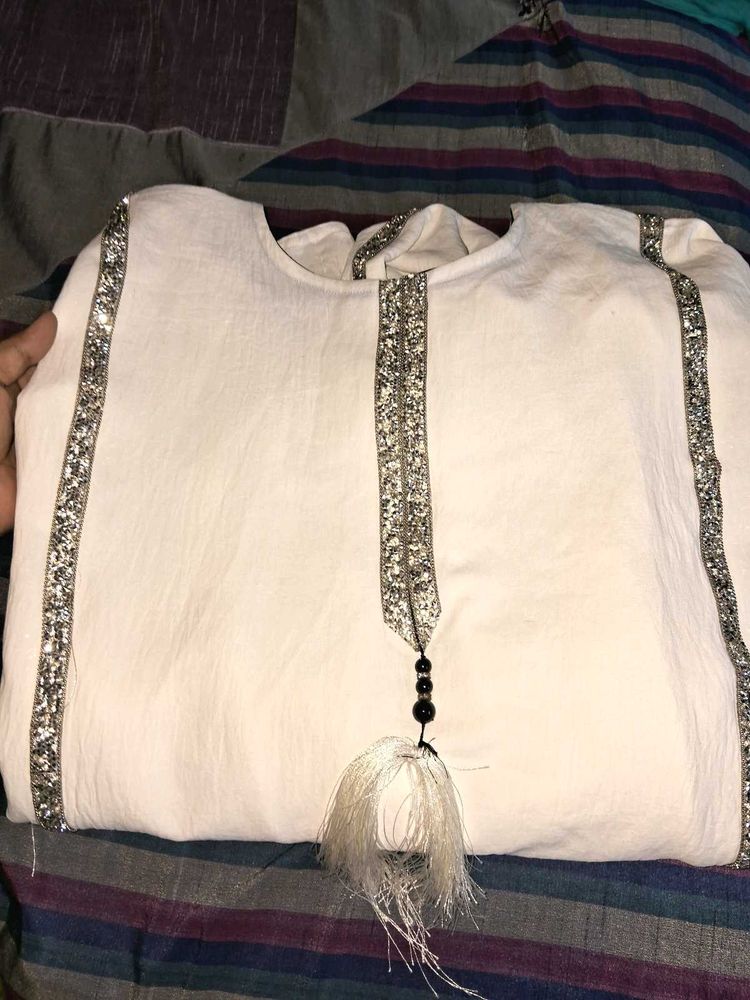 New White Imported Abaya