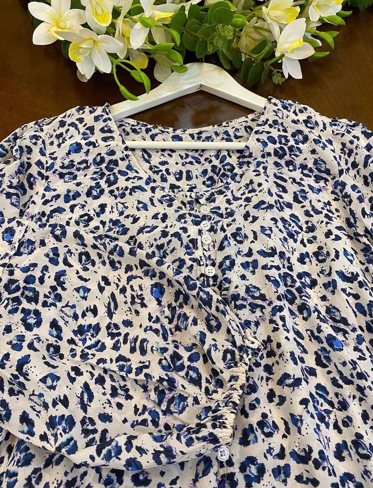 Animal Print Top