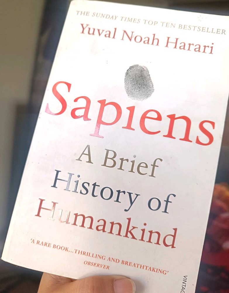 Sapiens: A Brief History of Humankind.