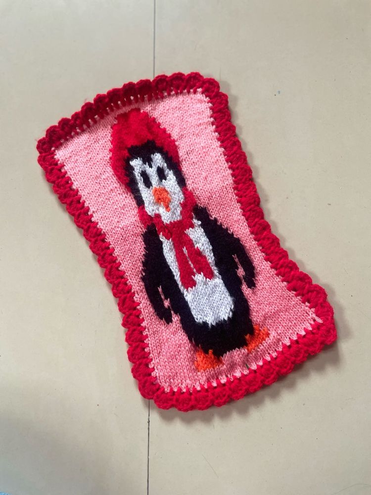 Handmade Knitted Penguin