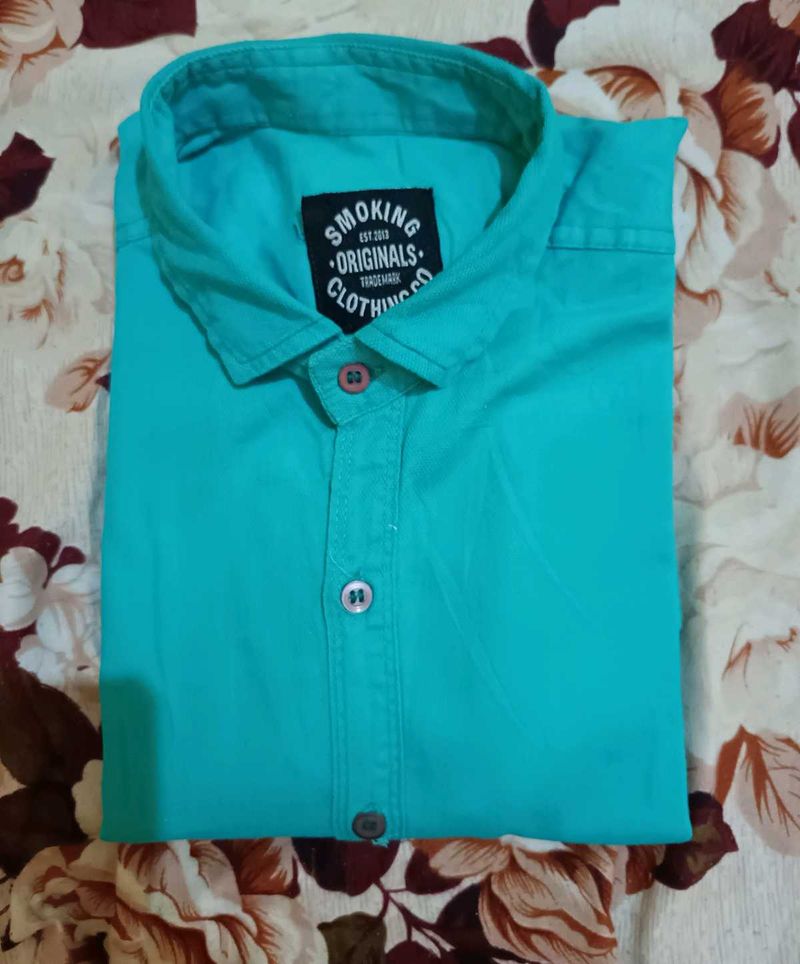 Stylish Teal Shirt