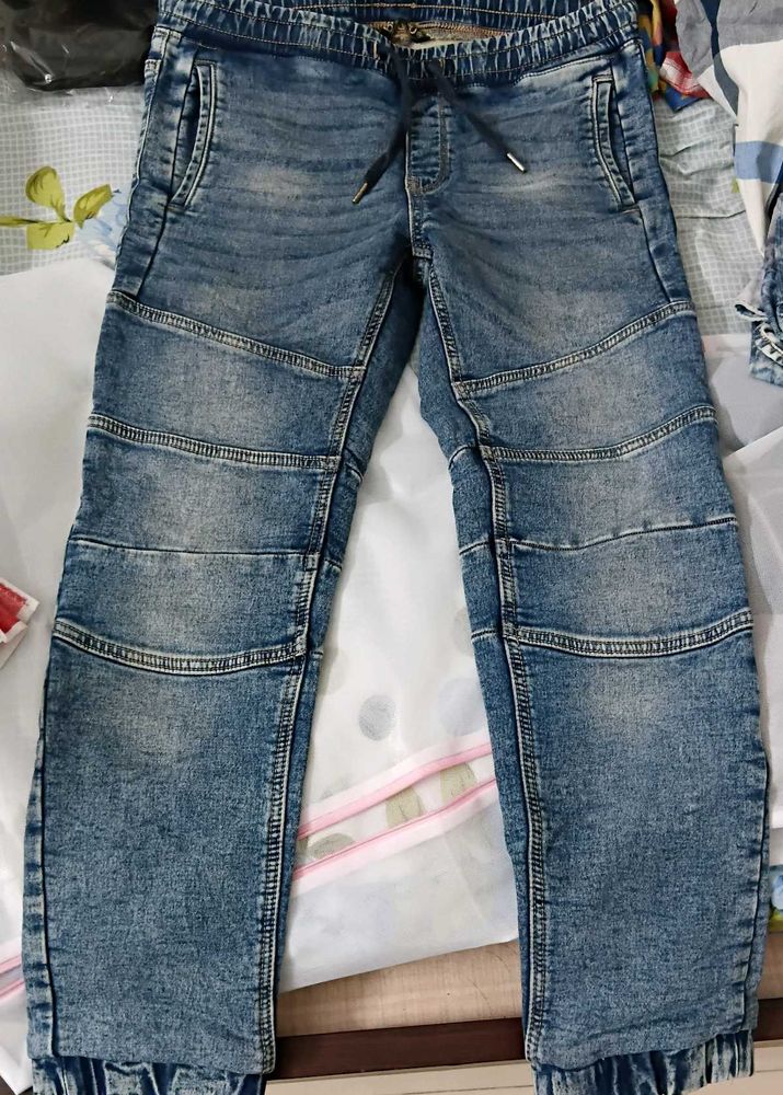 Boys Denim Joggers