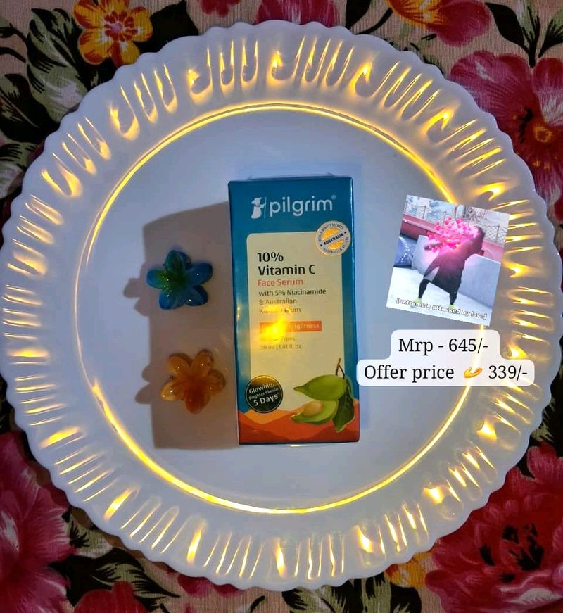 10% Vitamin C Face Serum Pilgrim 🧡🍊✨