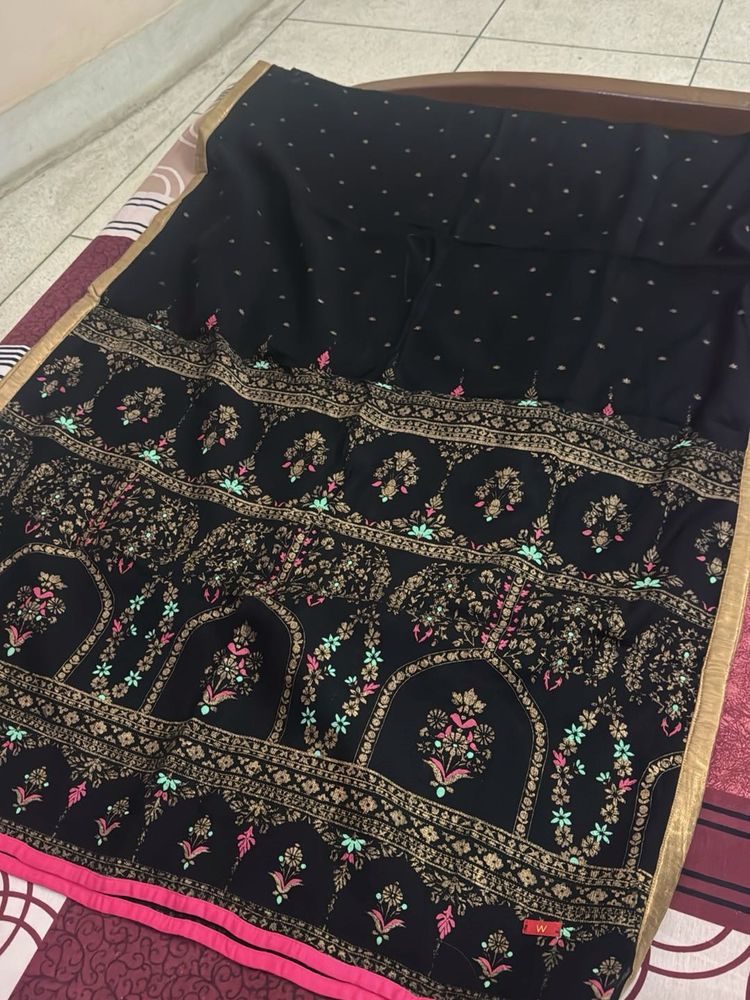 Elegant Black dupatta