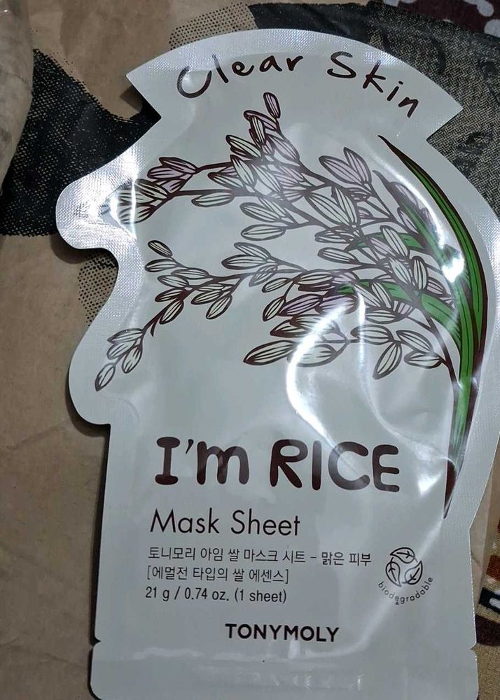 TONYMOLY I'm Rice Mask Sheet
