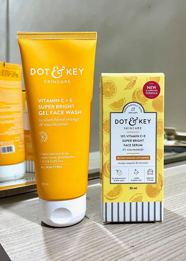 Dot &amp; Key Face Wash &amp; Serum