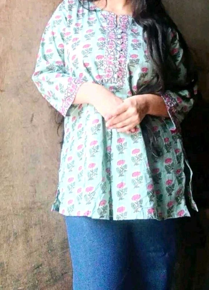 Floral Print Kurti