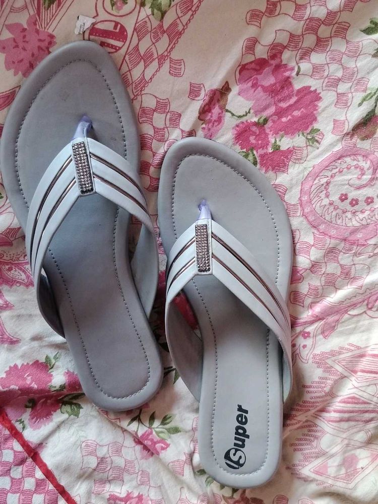 NEW Stylish Grey Flip-Flops