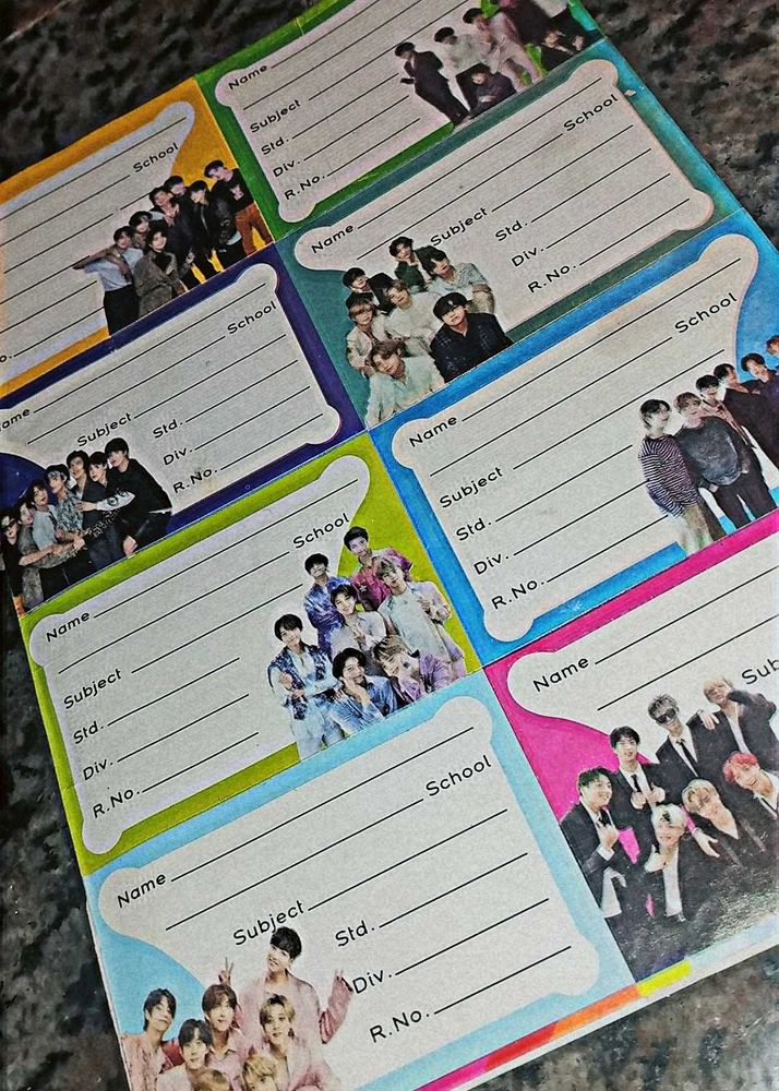 Bts Stickers For Book