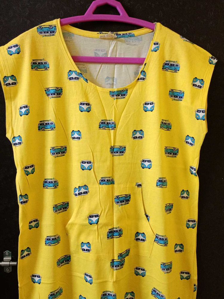 ✨Cute Yellow Nightdress💫