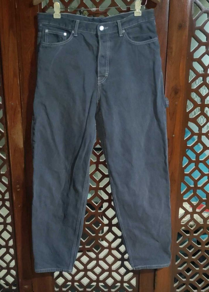 Light Grey Straight Jeans