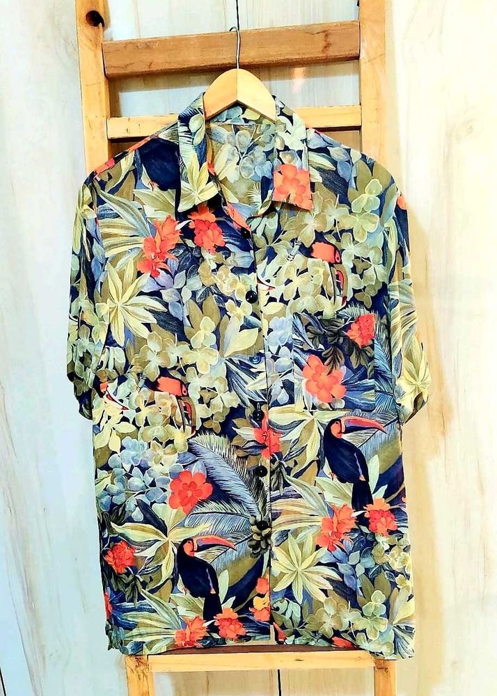 Printed Shirt Bust Size-40