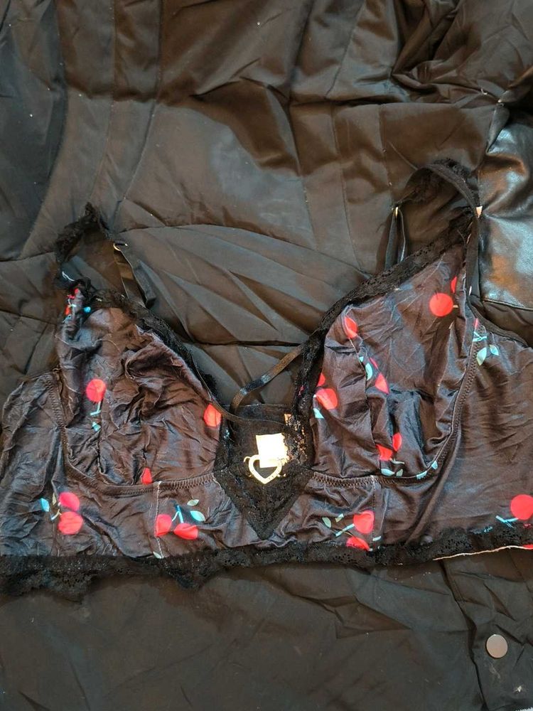 Cherry Print Bralette